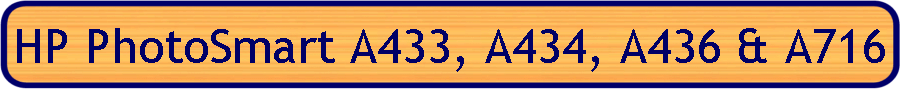 HP PhotoSmart A433, A434, A436 & A716