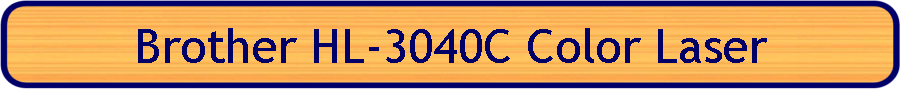Brother HL-3040C Color Laser