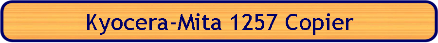 Kyocera-Mita 1257 Copier