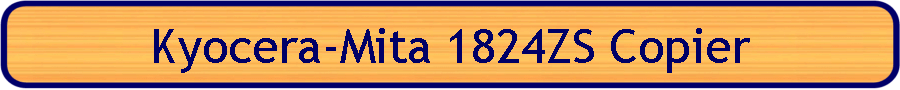 Kyocera-Mita 1824ZS Copier