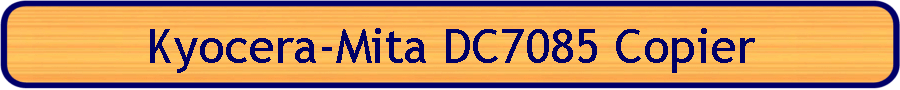 Kyocera-Mita DC7085 Copier