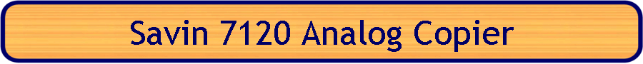 Savin 7120 Analog Copier