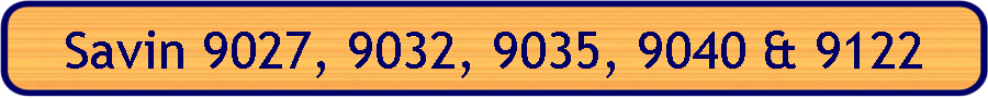Savin 9027, 9032, 9035, 9040 & 9122